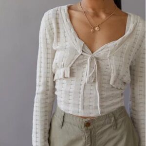 Urban Outfitters Mimi Two-Piece Cardigan and Tank Top